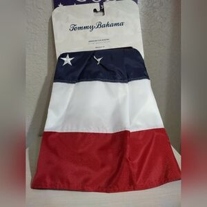 Tommy Bahama Patriotic American Flag Bunting 4th July 27”x58”